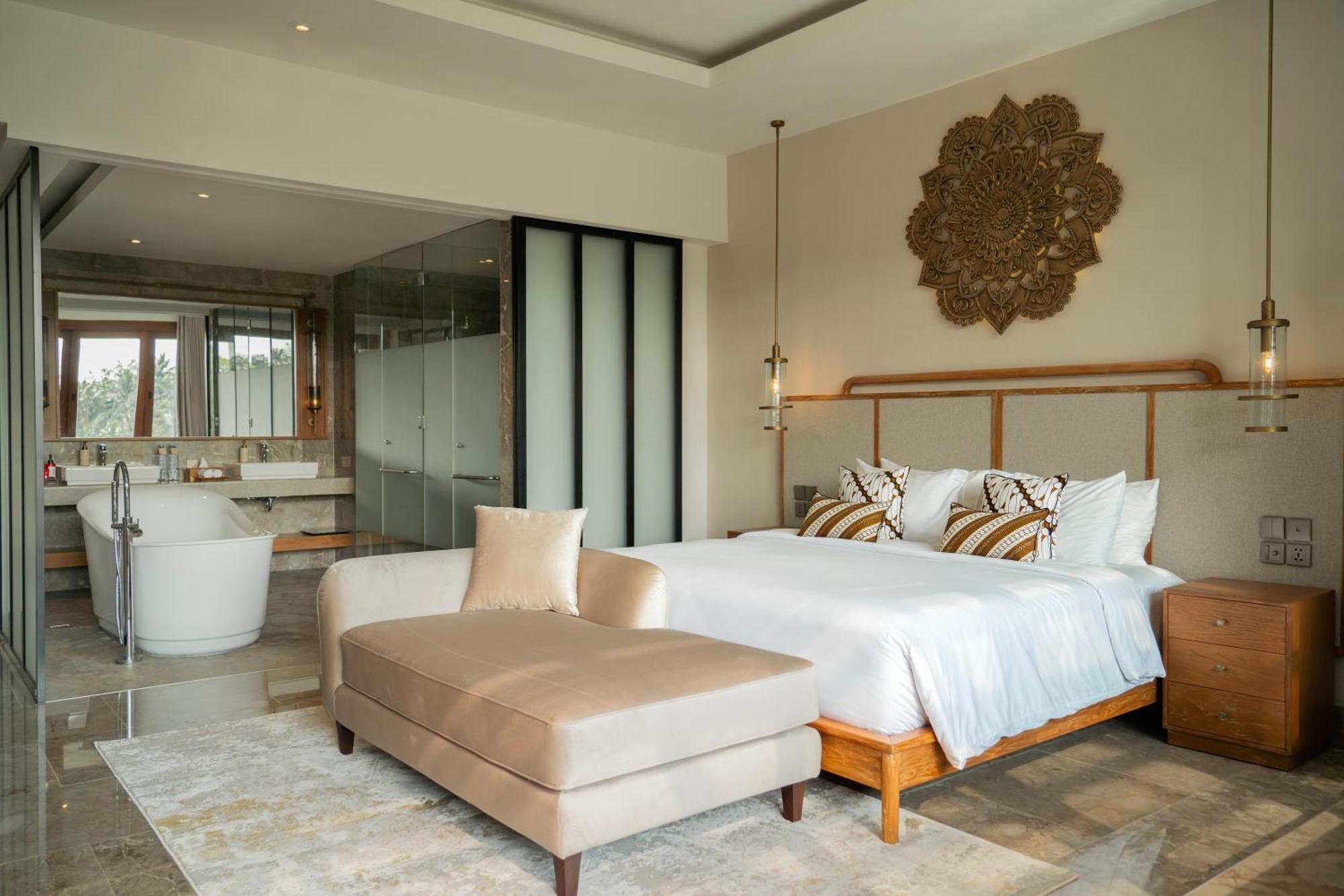 Goya Boutique Resort Убуд Екстериор снимка A bedroom at the hotel