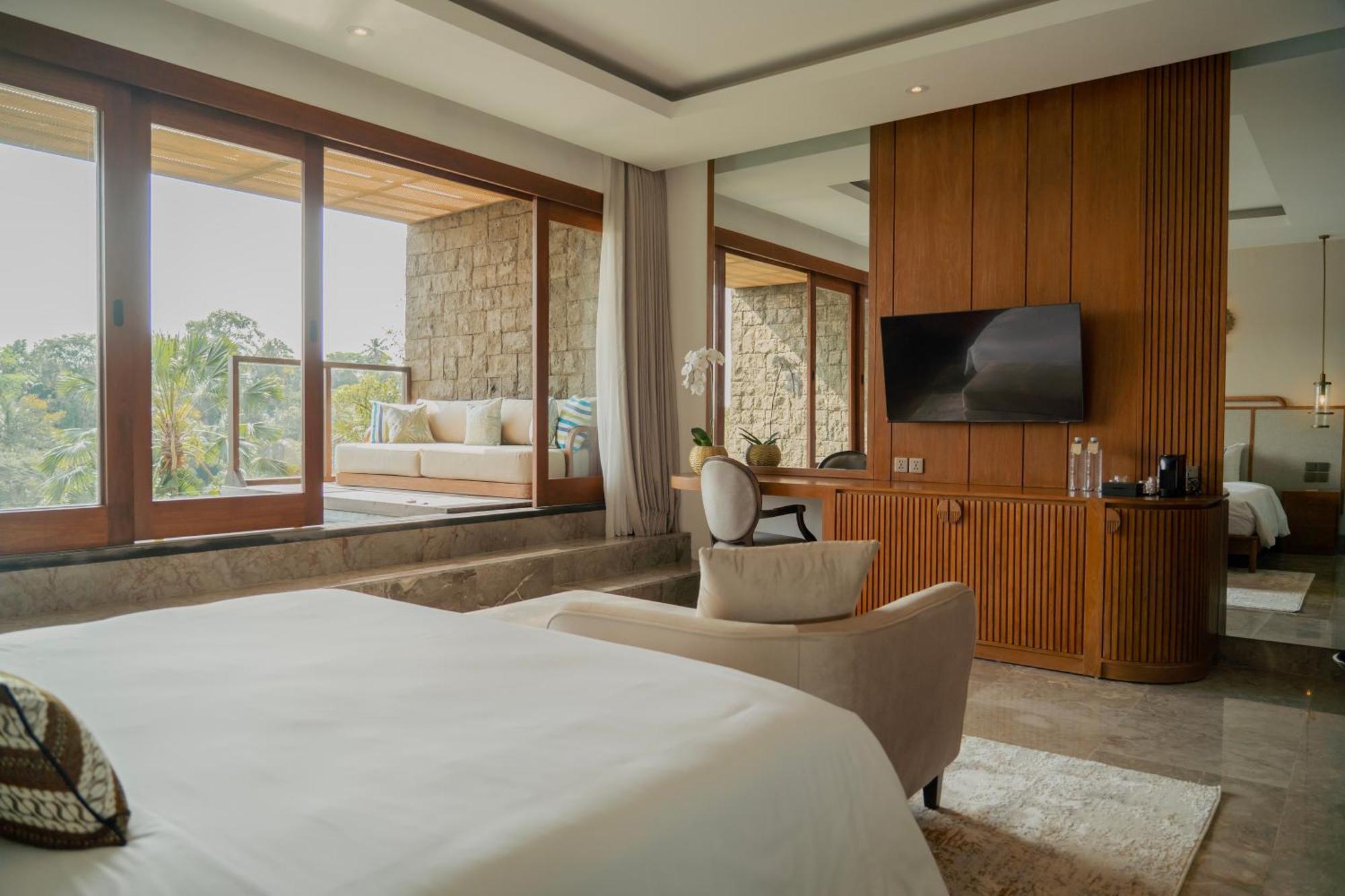Goya Boutique Resort Убуд Екстериор снимка A bedroom at the hotel