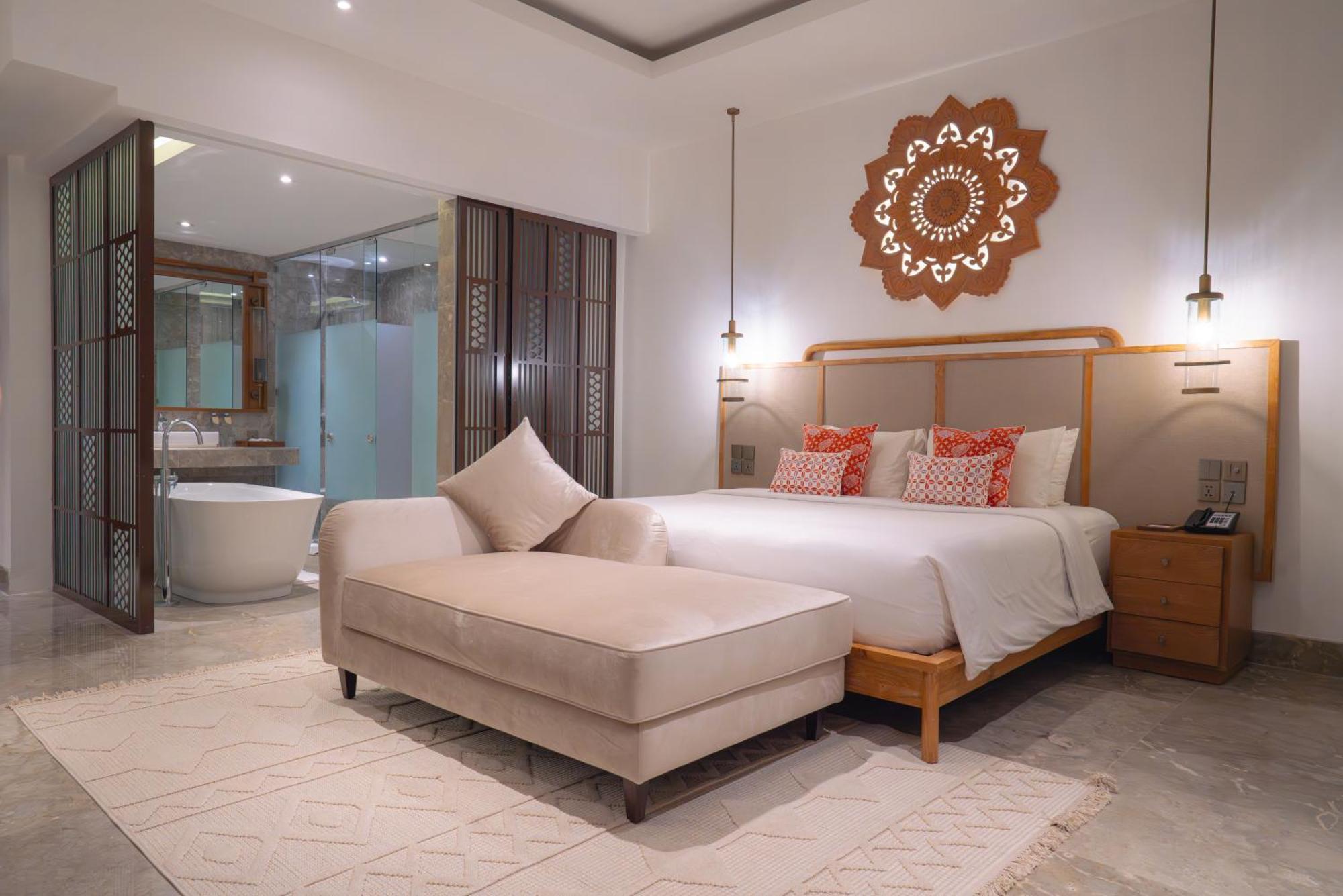 Goya Boutique Resort Убуд Екстериор снимка A bedroom at the hotel
