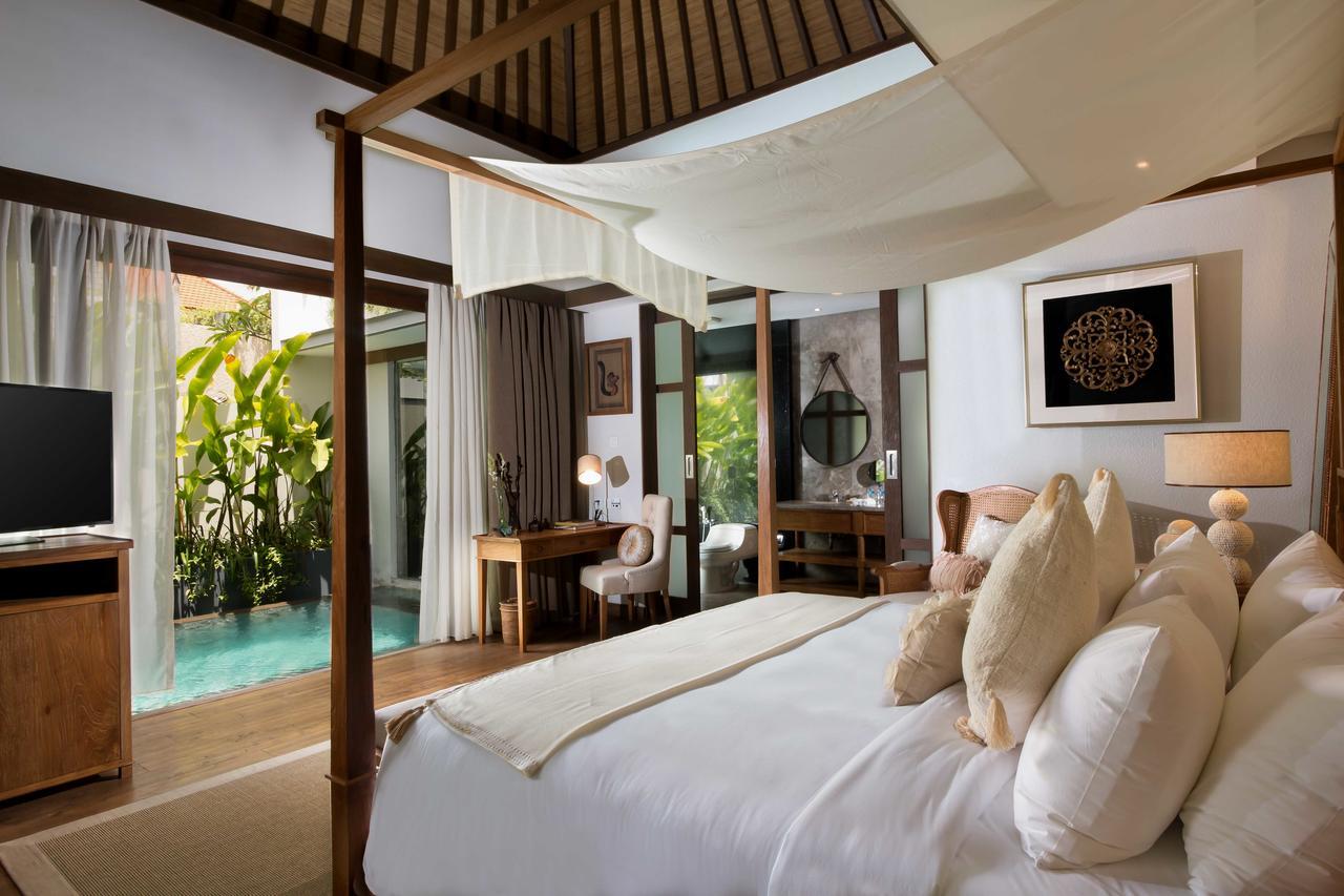 Goya Boutique Resort Убуд Екстериор снимка A bedroom at the resort